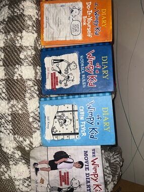 Diary of a Wimpy Kid Book Set of 4